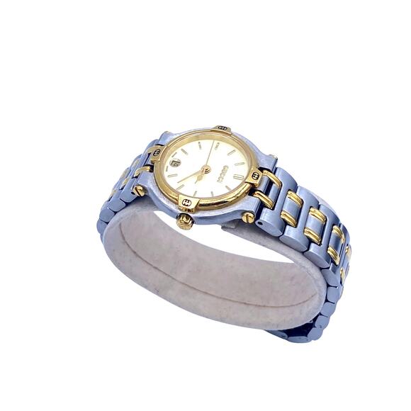 Gucci Two-Tone Stainless Steel and Gold Watch - Picture 1 of 15